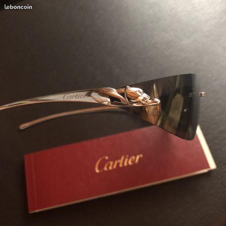 Authentique Lunette Cartier Panthère Platine