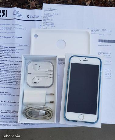 iphone 6s 64 go blanc complet + factures