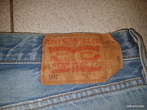LEVIS 501 - HOMME - Taille M