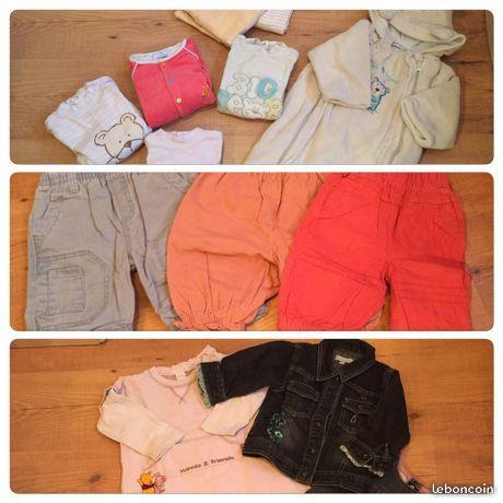 Lot de vêtements bébé 9 mois