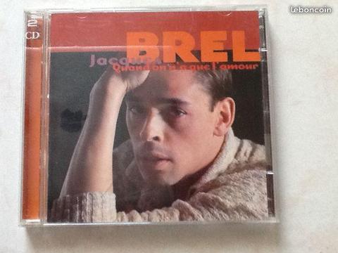 Double CD Jacques Brel
