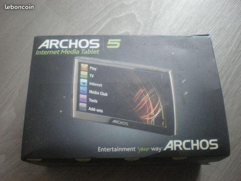 Tablette tactile archos 5 multimedia
