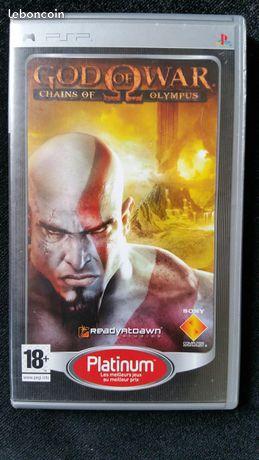 Jeux video PSP GOD of WAR platinum