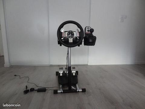 Volant Logitech G27 + support Wheel Stand Pro