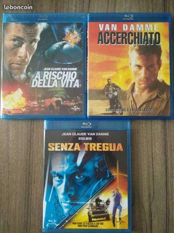Van Damme BluRay import avec VF (Lot 3 Films à 25e