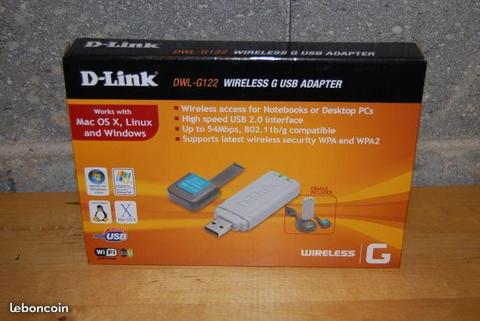 Clé wifi d-link dwl-g122