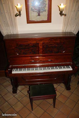 Piano steinway & sons - piano droit exceptionnel