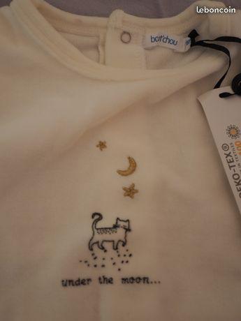 Pyjama Bout’Chou 18M NEUF mixte avec étiquette