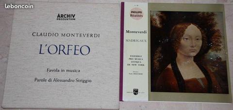 Vinyls Monteverdi