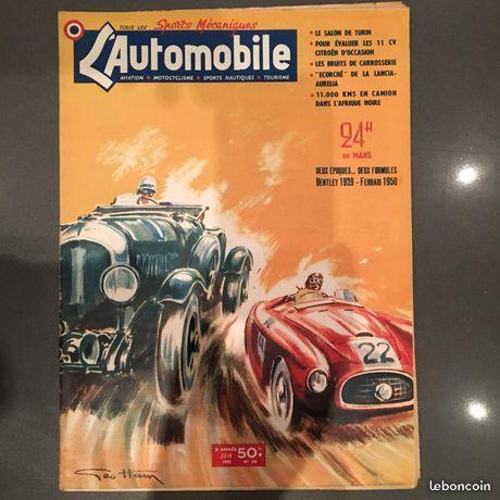 Revues « l’Automobile » années 1946 à 1959