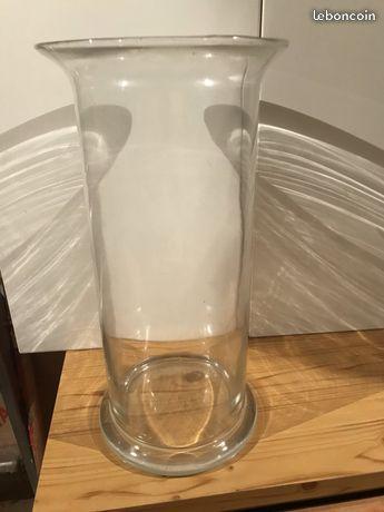 Grand vase semi cristal