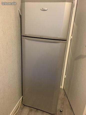 Réfrigérateur alu Whirlpool 2 portes