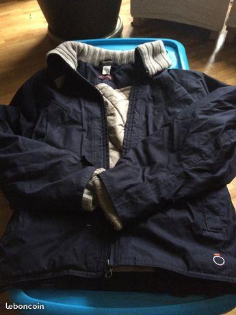 Veste parka équitation Fouganza Décathlon 14 ans o