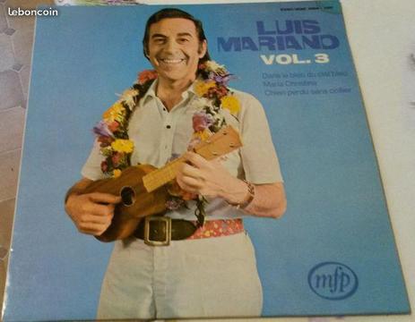 Disque vinyle Luis Mariano