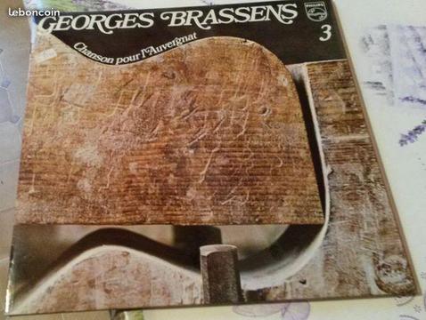 Disque vinyle Georges Brassens