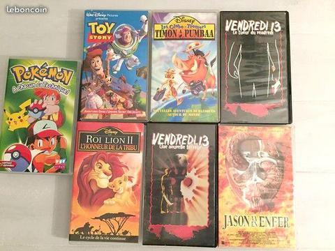 Cassettes VHS Disney - Pokemon - Horreur