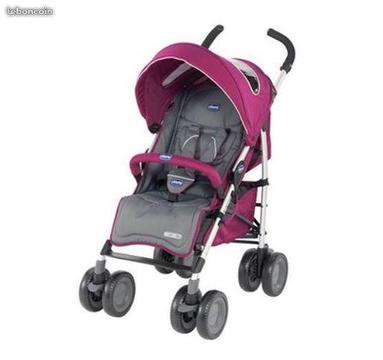 Poussette chicco multi way rose