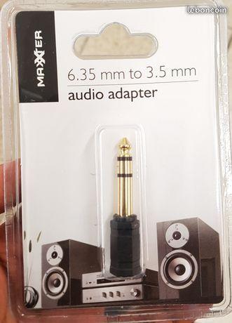 Adaptateur audio Jack 3.5mm vers Jack 6.35mm