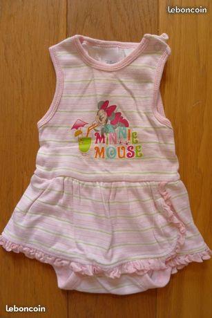 Robe bloomer Disney Minnie Mouse 3 mois à 6 mois